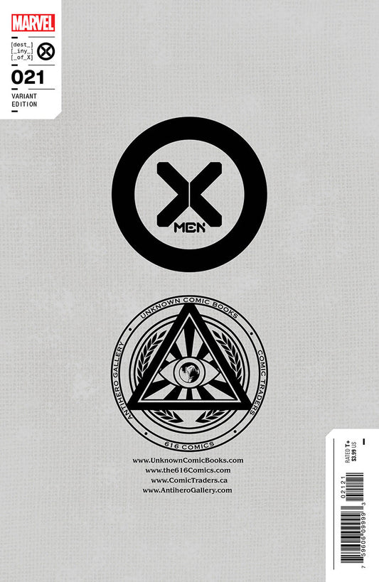 X-MEN #21 UNKNOWN COMICS MIGUEL MERCADO EXCLUSIVE VOGUE VAR (04/12/2023)