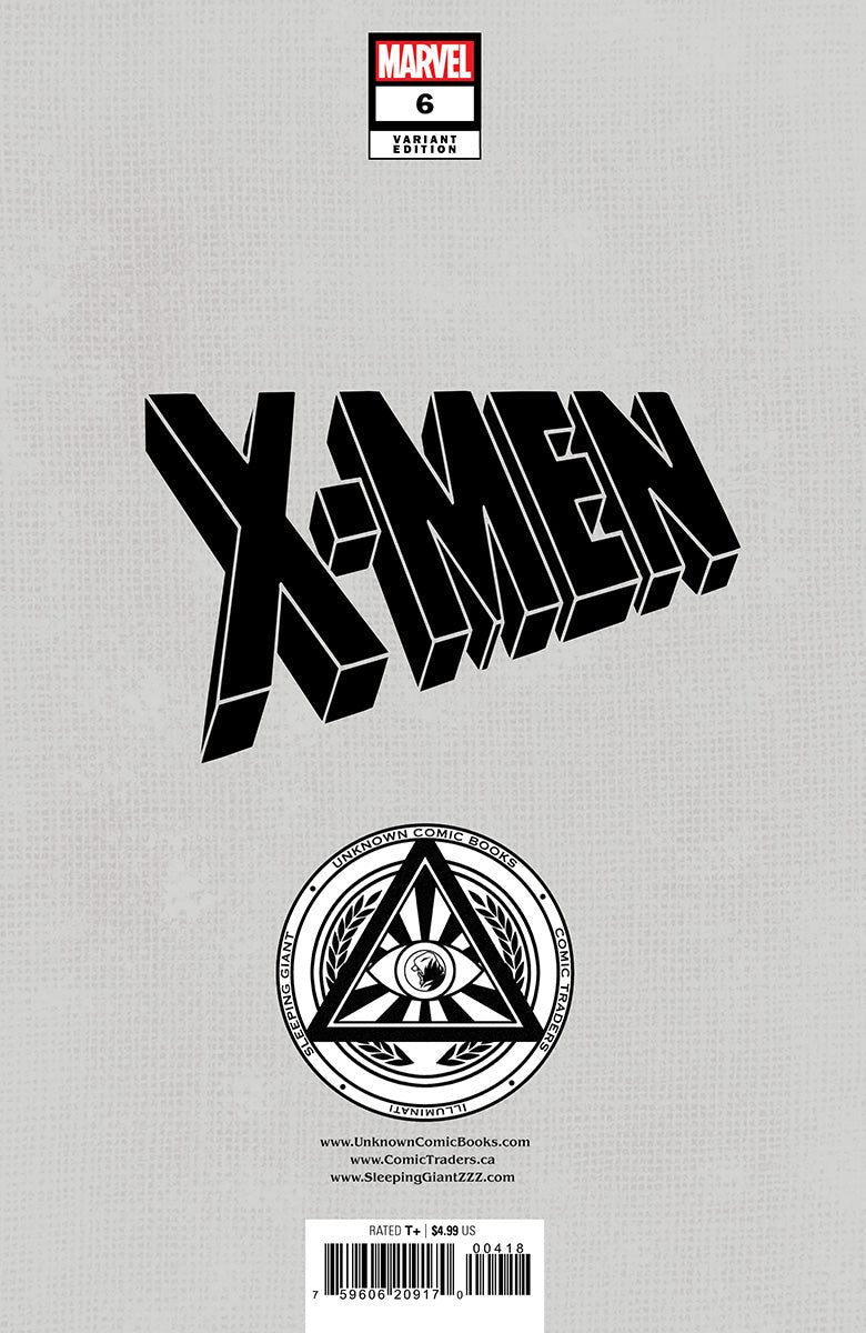[2 PACK] X-MEN #6 UNKNOWN COMICS TYLER KIRKHAM CONNECTING COVER EXCLUSIVE VAR (10/23/2024)