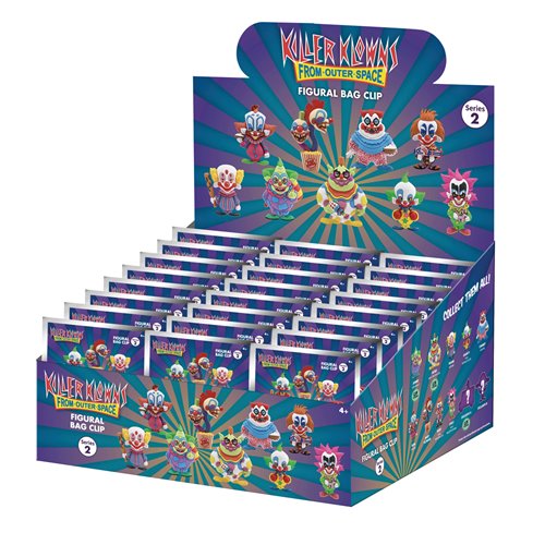 Killer Klowns From Outer Space Series 2 3D Foam Bag Clip Single Blind Bag Monogram International 2026