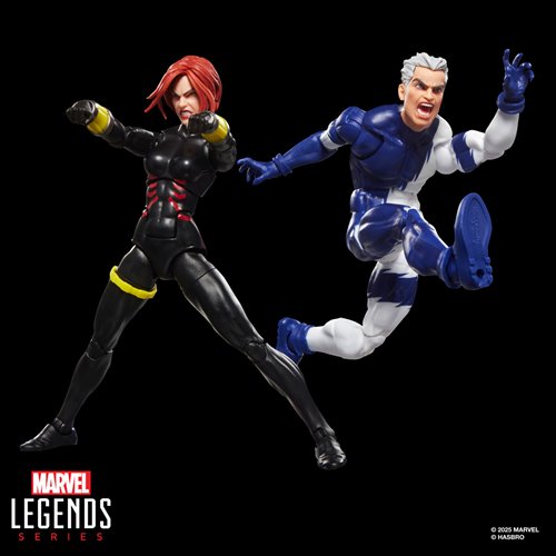 "Black Widow & Quicksilver" (Earth's Mightiest Heroes: Avengers) 6 in. Action Figure Set Marvel Legends Hasbro 2025