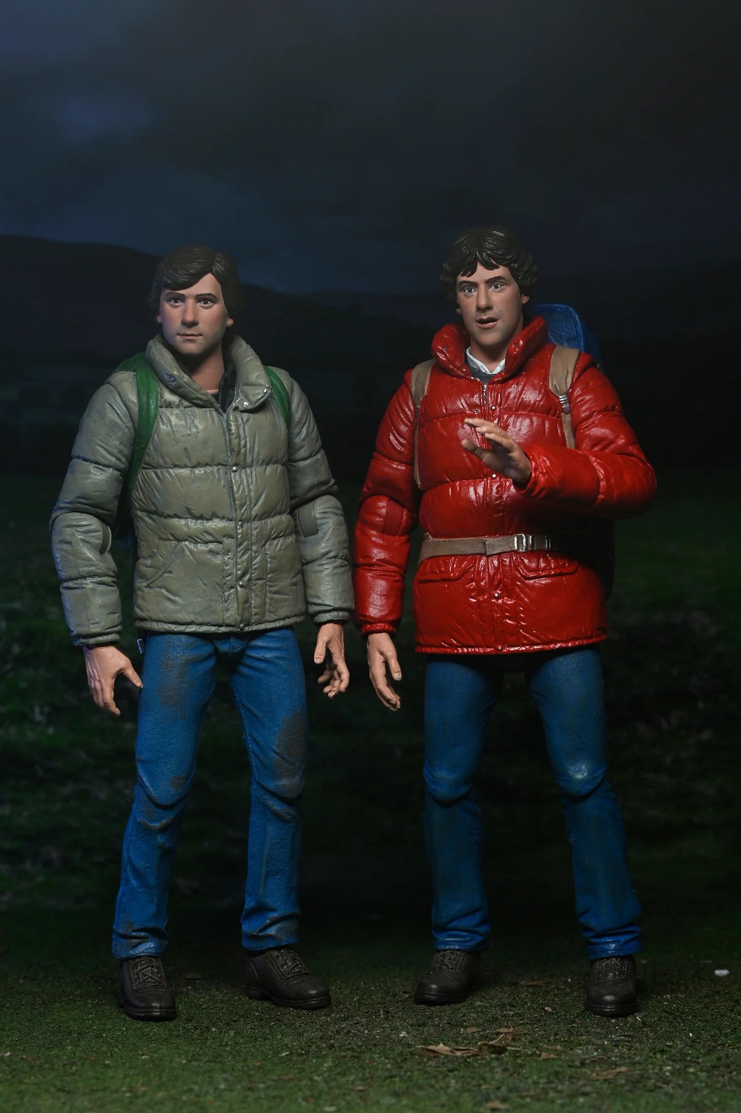 "Jack and David" An American Werewolf In London Action Figure 2 Pack Set NECA 2024