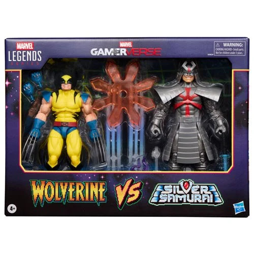 Wolverine vs. Silver Samurai Marvel Legends Series Gamerverse Action Figure 2025