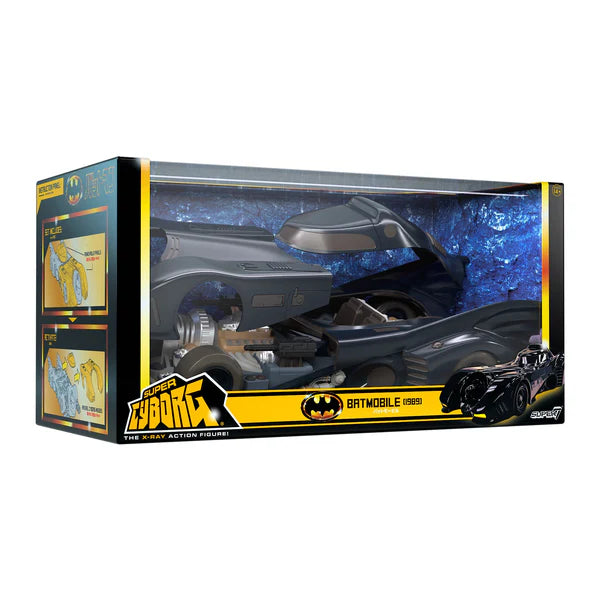 Batmobile 1989 (Removable Panels) Batman 1989 Vehicle Super Cyborg Super7