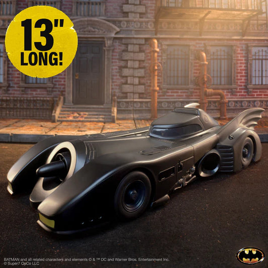 "Batmobile 1989" (Removable Panels) Batman 1989 Vehicle Super Cyborg Super7