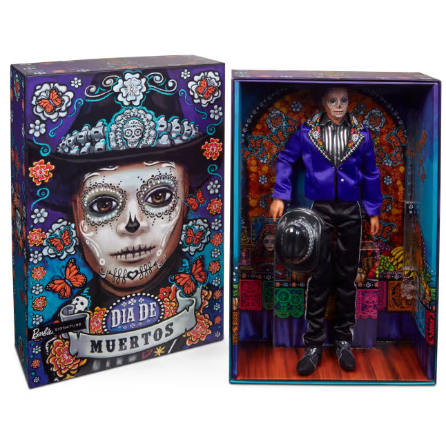 Día De Muertos Barbie Ken Doll Mattel 2023