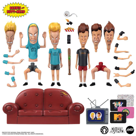 Beavis and Butt-Head Mondo Squads Figure Set - Limited Edition Mondo