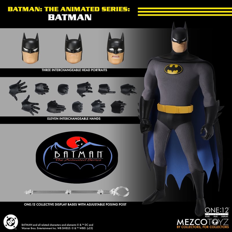 Batman: The Animated Series Action Figure DC Mezco Toyz One:12 Collective 2025