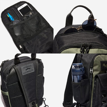 Batman DC Comics Nomad Sling Bag Heroes & Villains