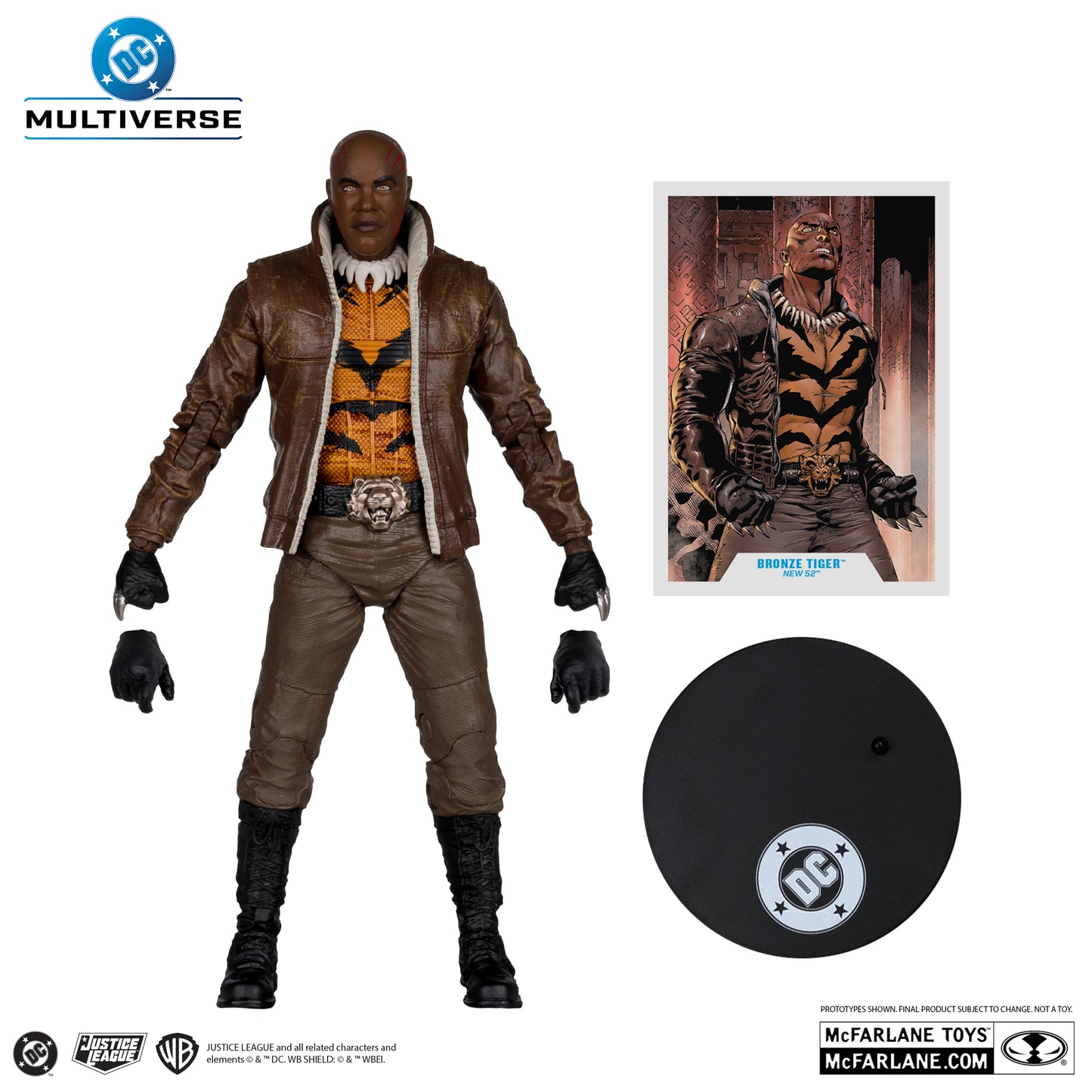 Bronze Tiger New 52 Action Figure DC Multiverse McFarlane Toys 2025