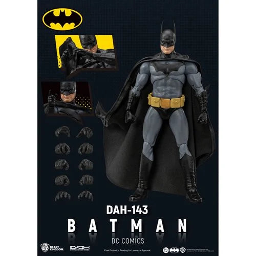 Batman (DAH-143) DC Comics 8 in. Action Figure Dynamic 8ction Heroes Beast Kingdom 2025