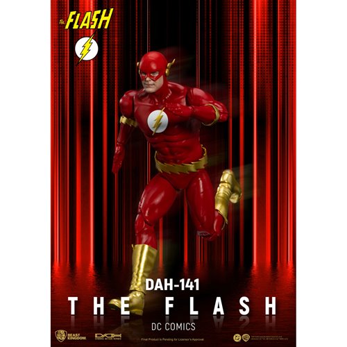 The Flash (DAH-141) DC Comics 8 in. Action Figure Dynamic 8ction Heroes Beast Kingdom 2025