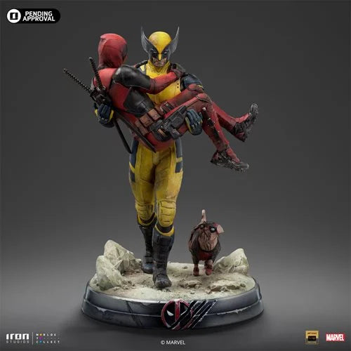 Deadpool and Wolverine Deluxe Limited Edition 1:10 Art Scale Statue Iron Studios Statue Marvel