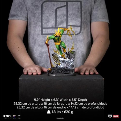 Electro Spider-Man vs Villains Battle Diorama Series 1:10 Art Scale Limited Edition Statue Iron Studios