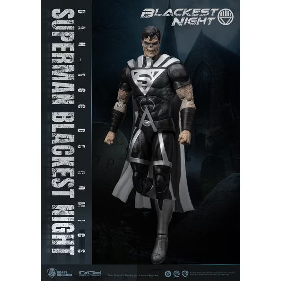 Superman DAH-166 Blackest Night Exclusive Action Figure Beast Kingdom 2026