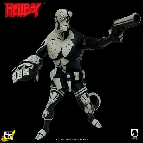 Hellboy Black and White Action Figure Boss Fight Studio 2026