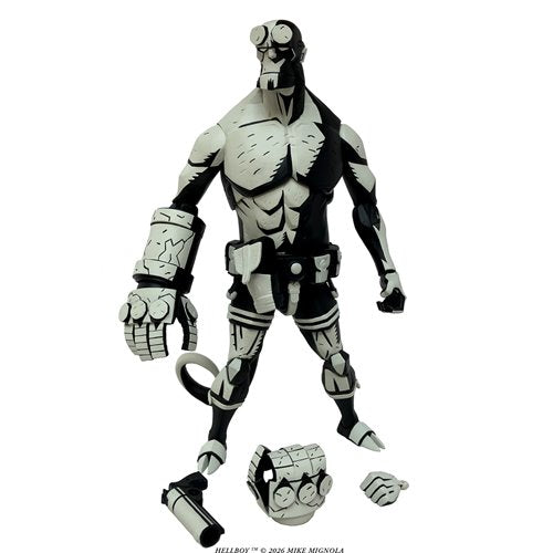Hellboy Black and White Action Figure Boss Fight Studio 2026