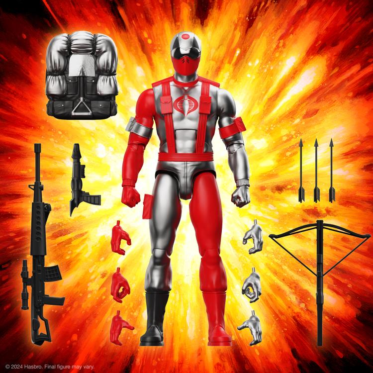 Cobra Mortal GI Joe 7 in. Action Figure (2024 SDCC Exclusive) Ultimates! Super7