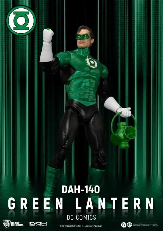 Green Lantern (DAH-140) DC Comics 8 in. Action Figure Dynamic 8ction Heroes Beast Kingdom 2025