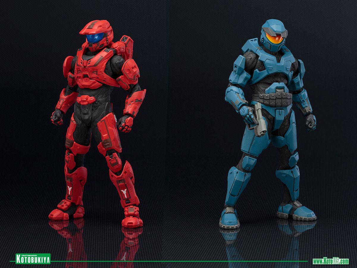 Mjolnir Mark V and Mark VI Deluxe Halo ARTFX+ 1:10 Scale Statue 2