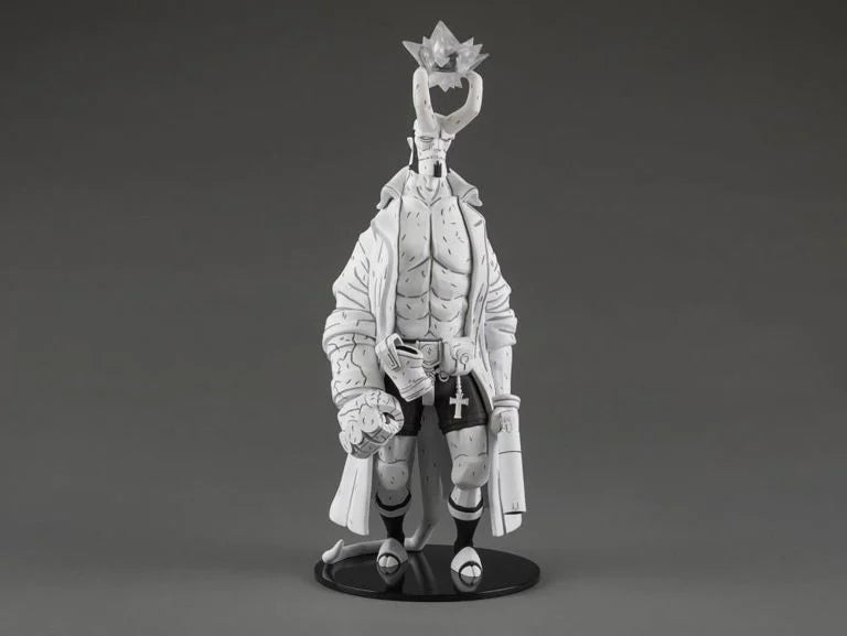 "Hellboy" (30th Anniversary) 12 1/2-Inch Black and White Variant Vinyl Figure (Previews Exclusive) Dark Horse