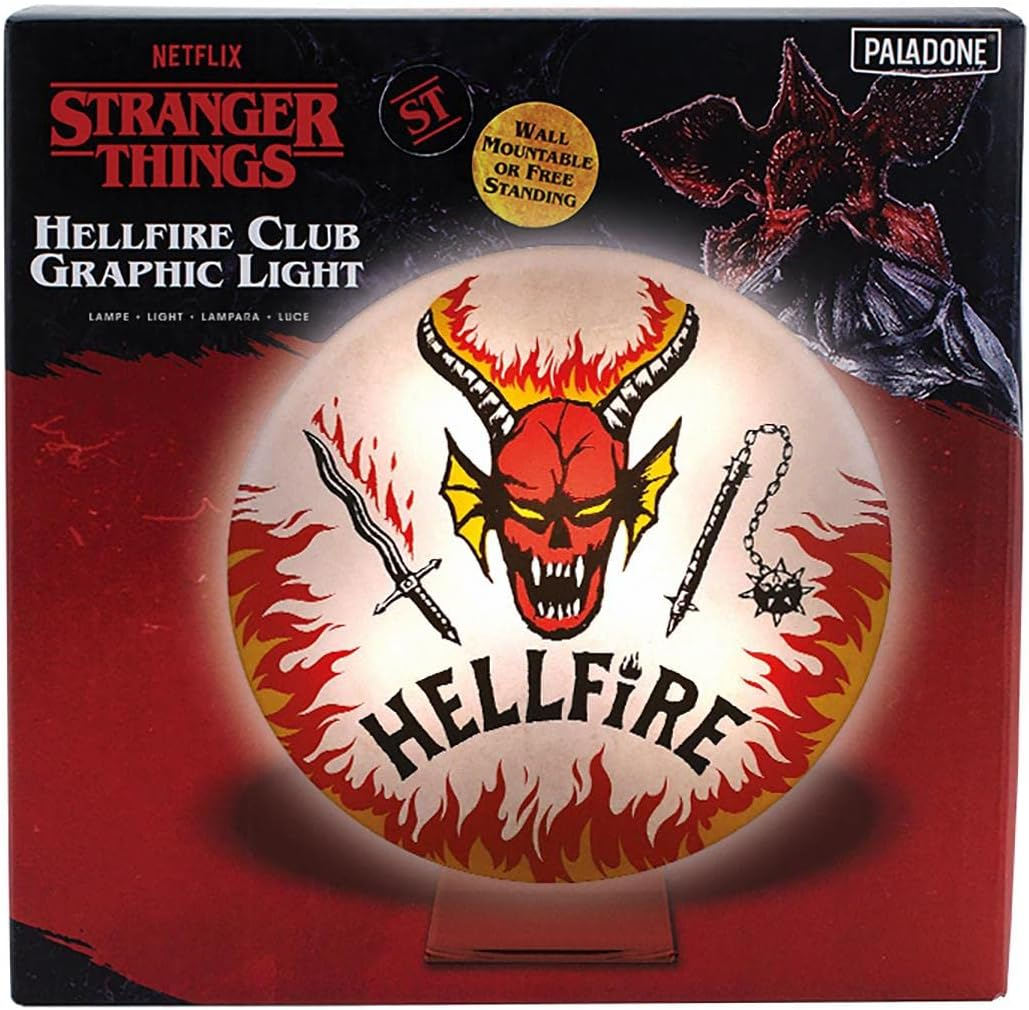 Hellfire Club Stranger Things Graphic Light Paladone