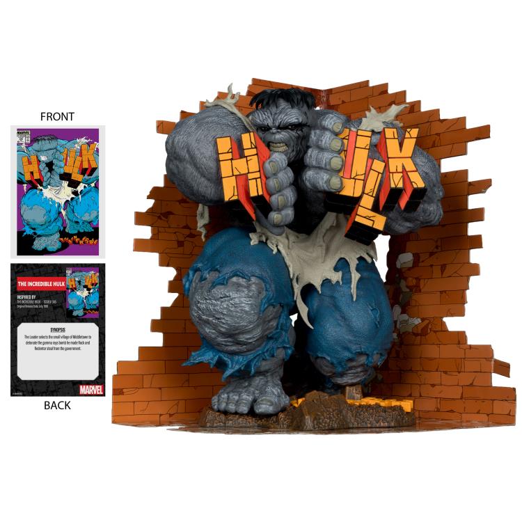 The Incredible Hulk 1:6th The Incredible Hulk #345 McFarlane Marvel Posed Figure Scene