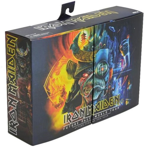 Iron Maiden Ultimate Future Past World Tour Action Figure Two-Pack NECA Figure Set