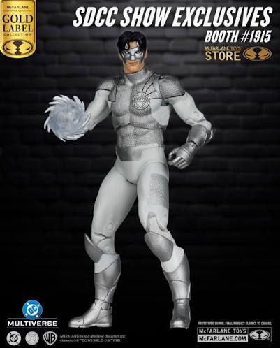 Kyle Rayner (White Lantern) Gold Label DC Multiverse SDCC Exclusive Action Figure McFarlane Toys 2026