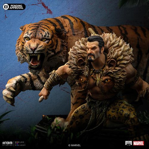"Kraven" Spider-Man vs Villains Battle Diorama Series 1:10 Art Scale Limited Edition Statue Iron Studios