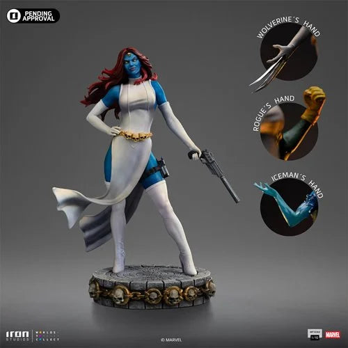Mystique X-Men 1:10th Scale Limited Edition Statue Iron Studios