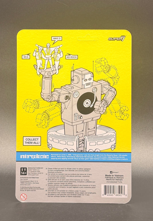 MCA (Intergalactic Crossing Guard) Beastie Boys 3.75 in. Action Figure ReAction Super7 2026