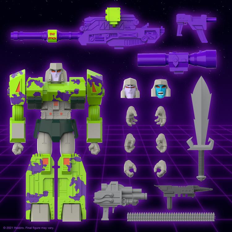 Megatron (G2) Transformers 7 in. Action Figure Ultimates! Super7