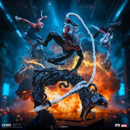 Miles Morales (Spider-Man vs Villains) Diorama BDS Art Scale 1/10 Iron Studios Statue