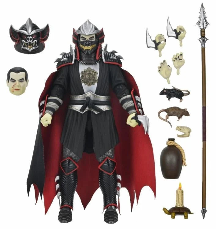 Dracula (Shredder) Teenage Mutant Ninja Turtles X Universal Monsters Action Figure NECA 2025