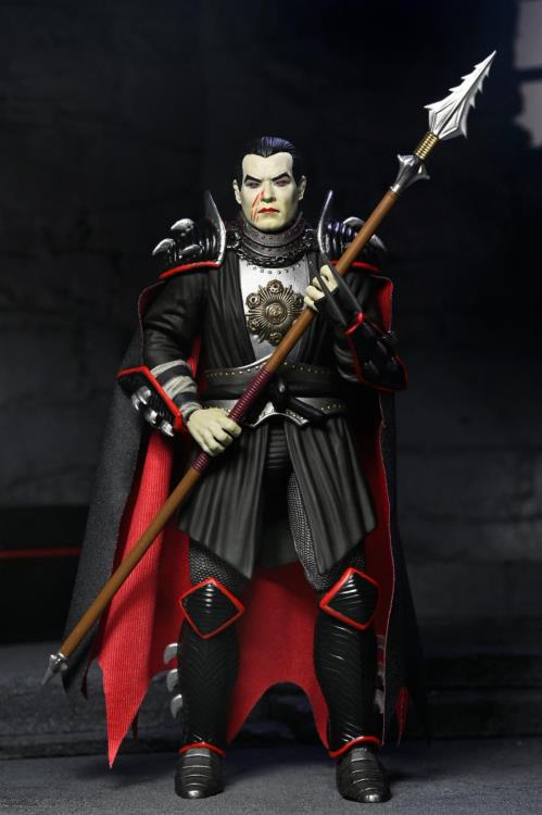 Dracula (Shredder) Teenage Mutant Ninja Turtles X Universal Monsters Action Figure NECA 2025