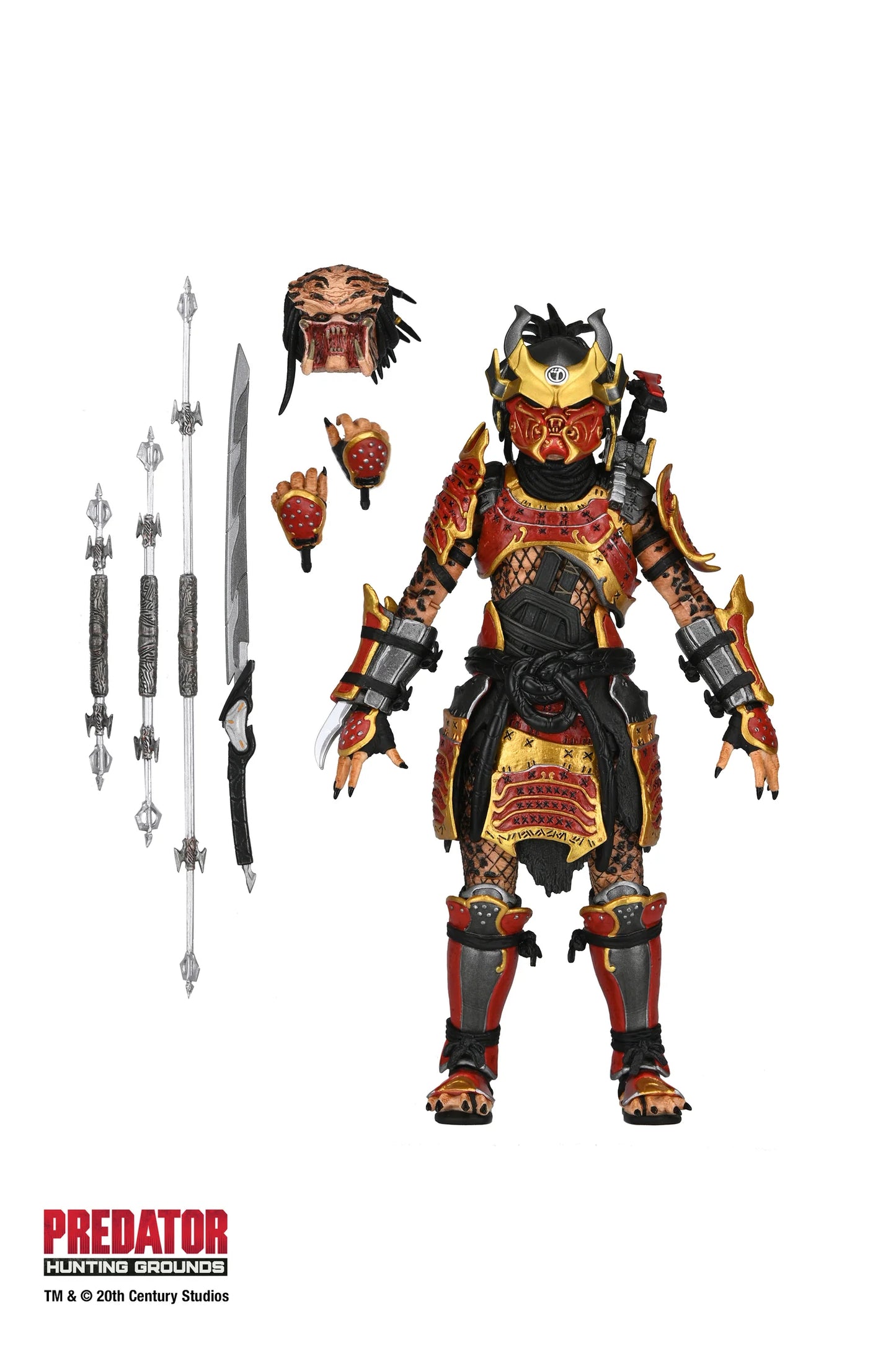 Ultimate Samurai Predator Hunting Grounds Neca Action Figure