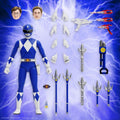 Blue Ranger Mighty Morphin Power Rangers 7 in. Action Figure Ultimates! Super7