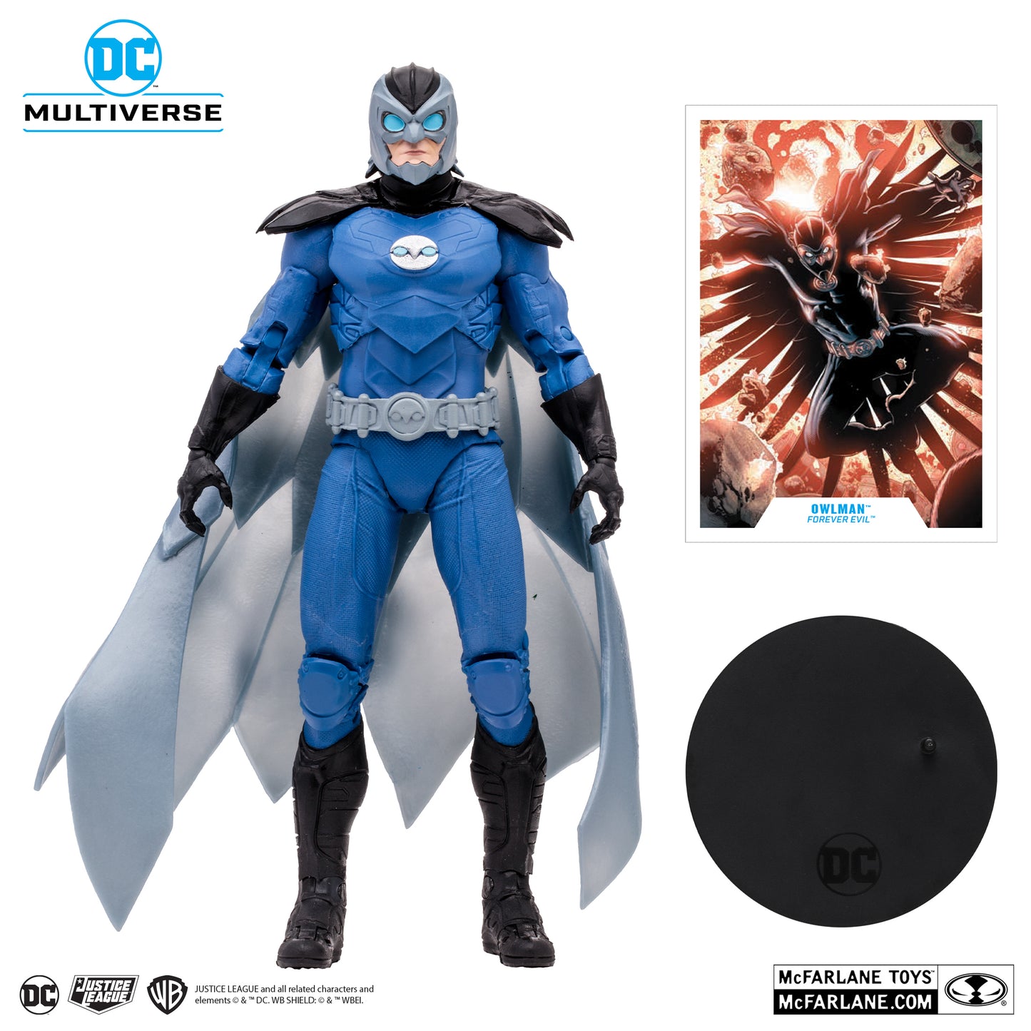 Owlman (Forever Evil) 7 in. Action Figure DC Multiverse McFarlane Toys 2024