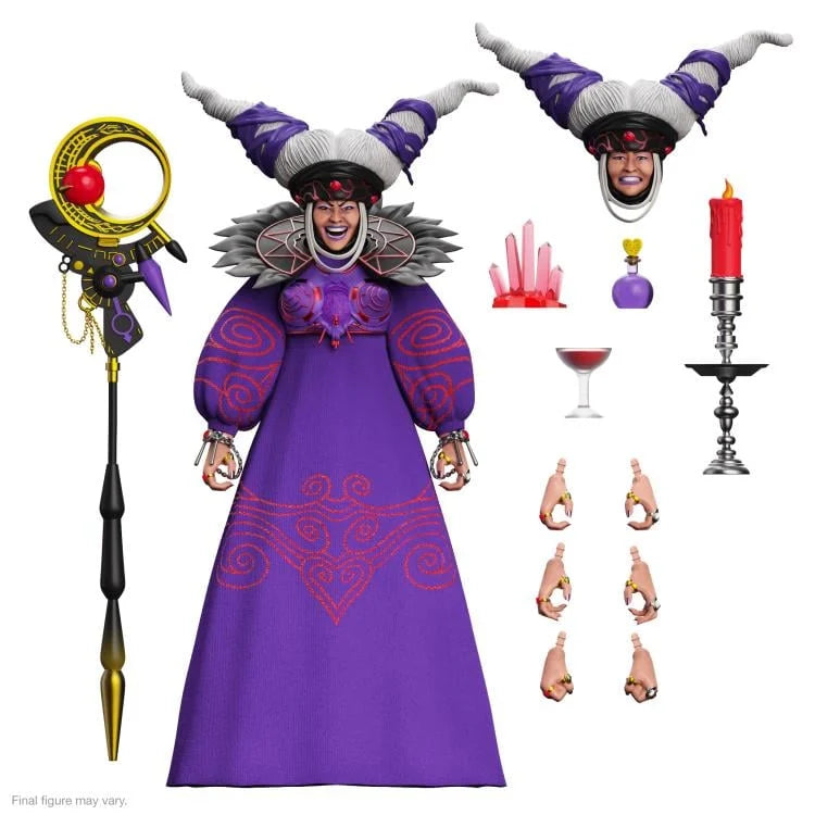 Rita Repulsa (Vile Violet) Mighty Morphin Power Rangers 7 in. Action Figure Ultimates! Super7