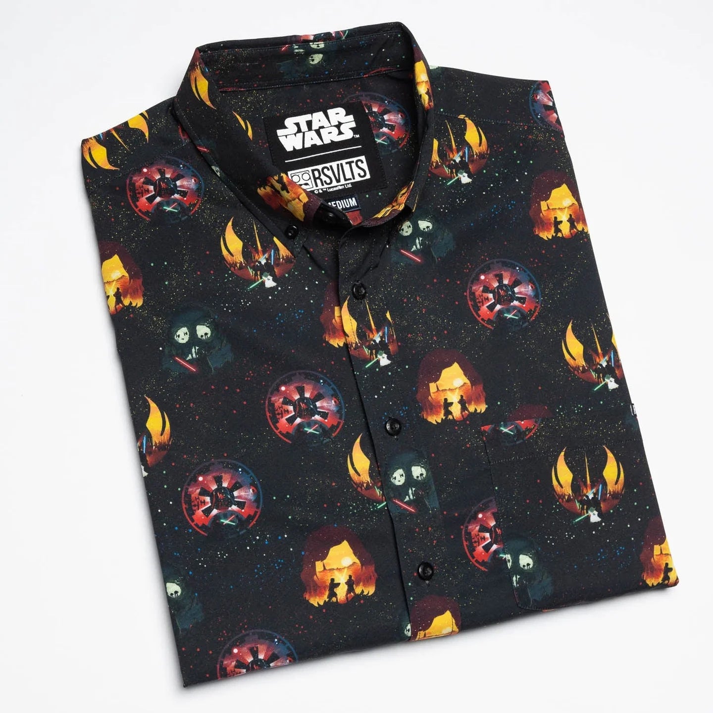Journey to the Dark Side Star Wars Kunuflex Short Sleeve Shirt RSVLTS 2025
