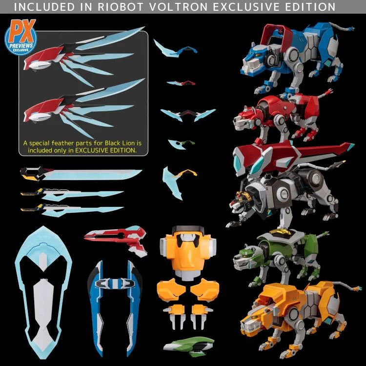 Voltron: Legendary Defender RIOBOT Voltron PX Previews Exclusive 1000Toys