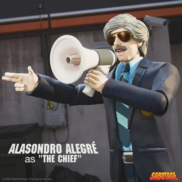 Alasondron Alegre as "The Chief" Ultimates Super7 Beastie Boys Sabotage 7-Inch Action Figure