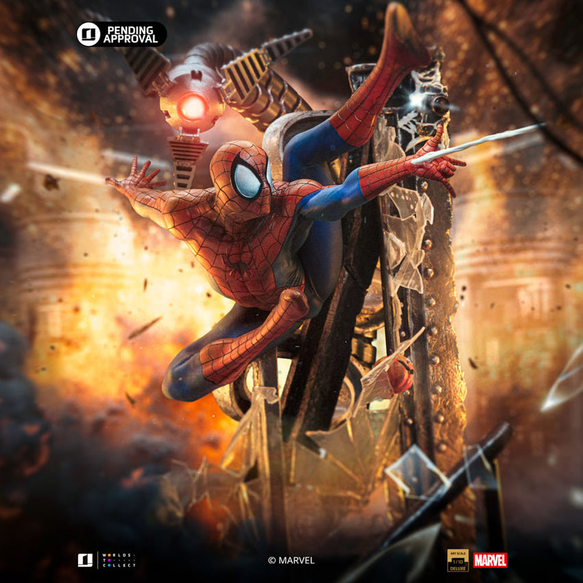 Spider-Man 10th Anniversary Special Edition 1/10 Art Scale Limited Edition Iron Studios Statue
