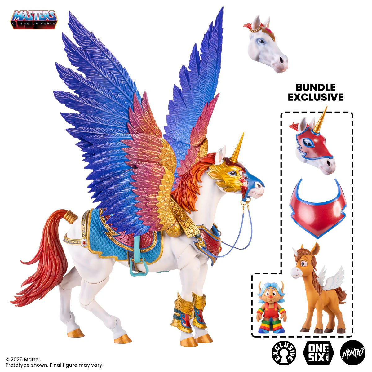 "She-Ra" and "Swift Wind" Princess of Power 1/6 Scale Timed Edition Action Figure Bundle Mondo