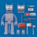 Robot Scratchy The Simpsons (Wave 1) 7 in. Action Figure Ultimates! Super7