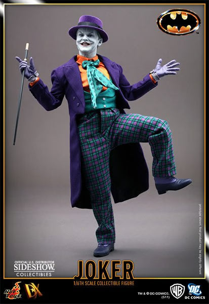 The Joker Batman (1989) Movie Masterpiece DX 1:6 Scale Action Figure Hot Toys 2012
