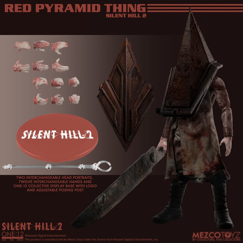 Red Pyramid Thing One:12 Collective Silent Hill 2 Action Figure