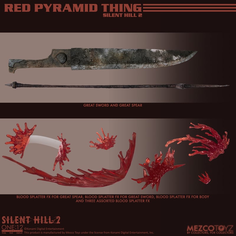 Red Pyramid Thing One:12 Collective Silent Hill 2 Action Figure